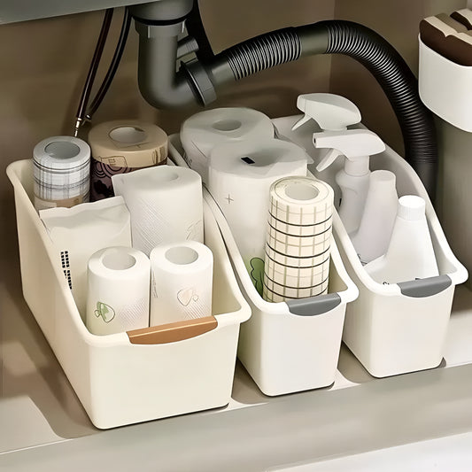 SinkRoll™ – Organizador Premium com Rodinhas para Área da Pia