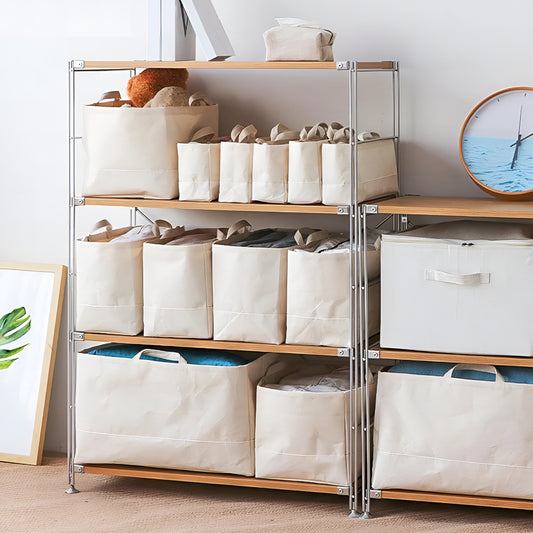 CanvasNest™ – Cesto Organizador Premium em Tecido
