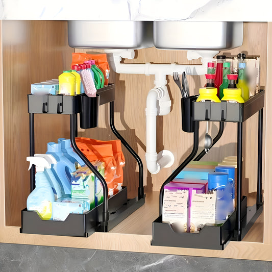 UnderBox™ – Organizador Deslizante Premium para Pia
