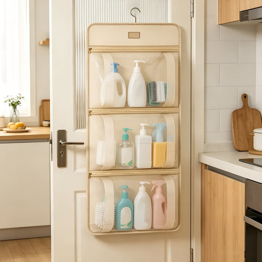 ClosetDock™ – Organizador de Bolsos para Guarda-Roupa