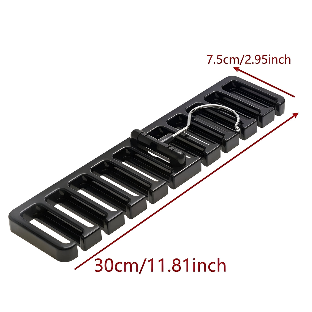 BeltRack™ - Organizador Premium para Cintos e Gravatas
