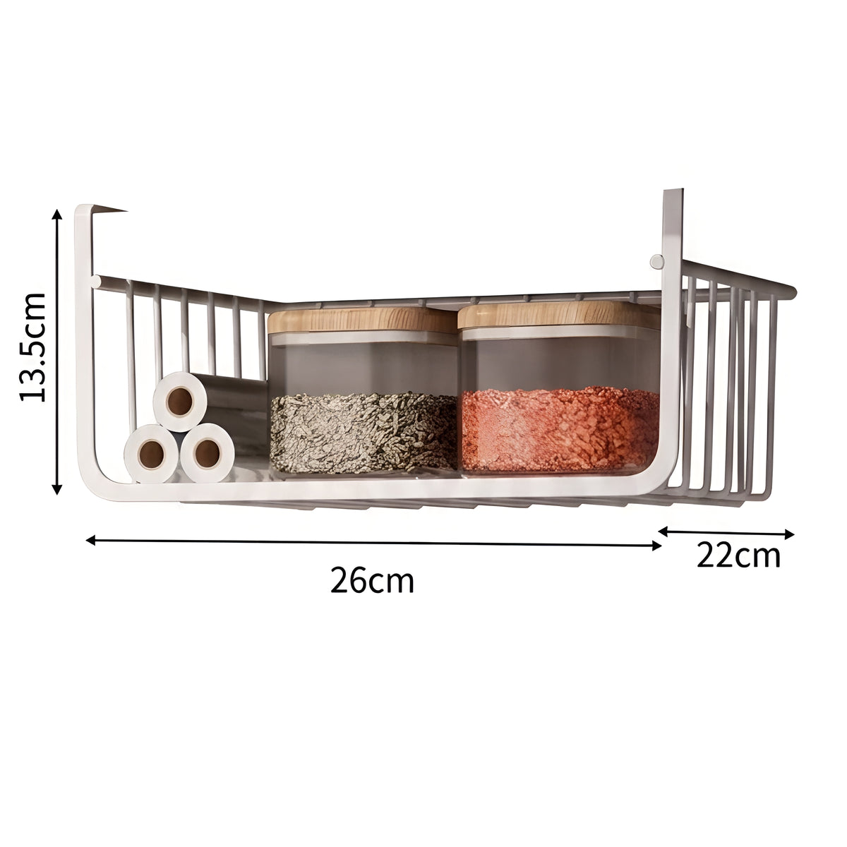 ShelfDock™ – Cesto Suspenso Premium para Armários