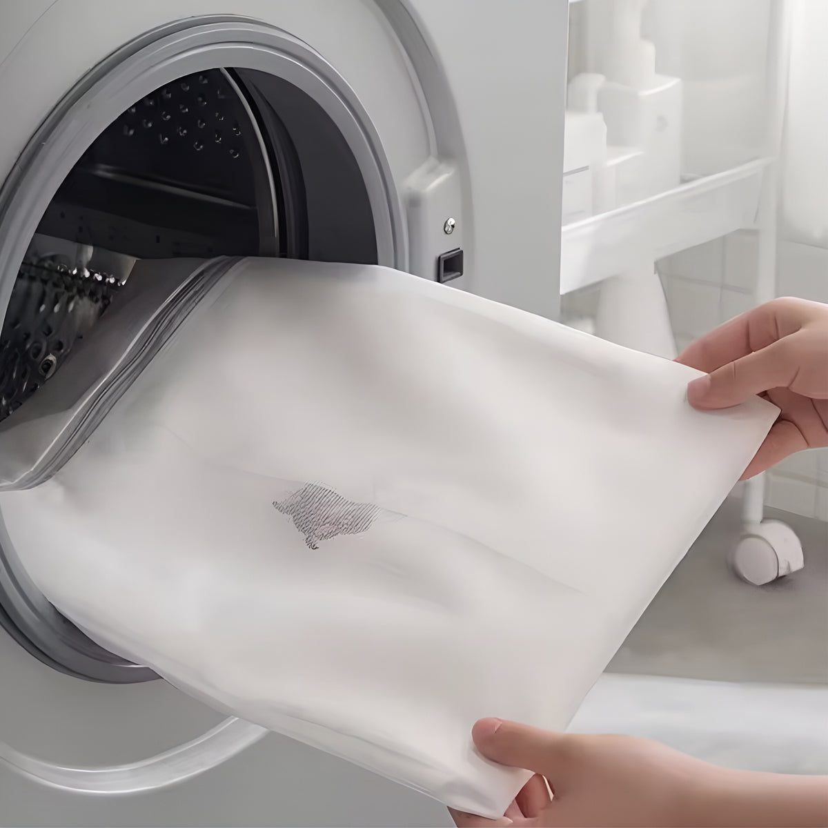 WashGuard™ – Bolsa Premium para Lavagem de Roupas Delicadas