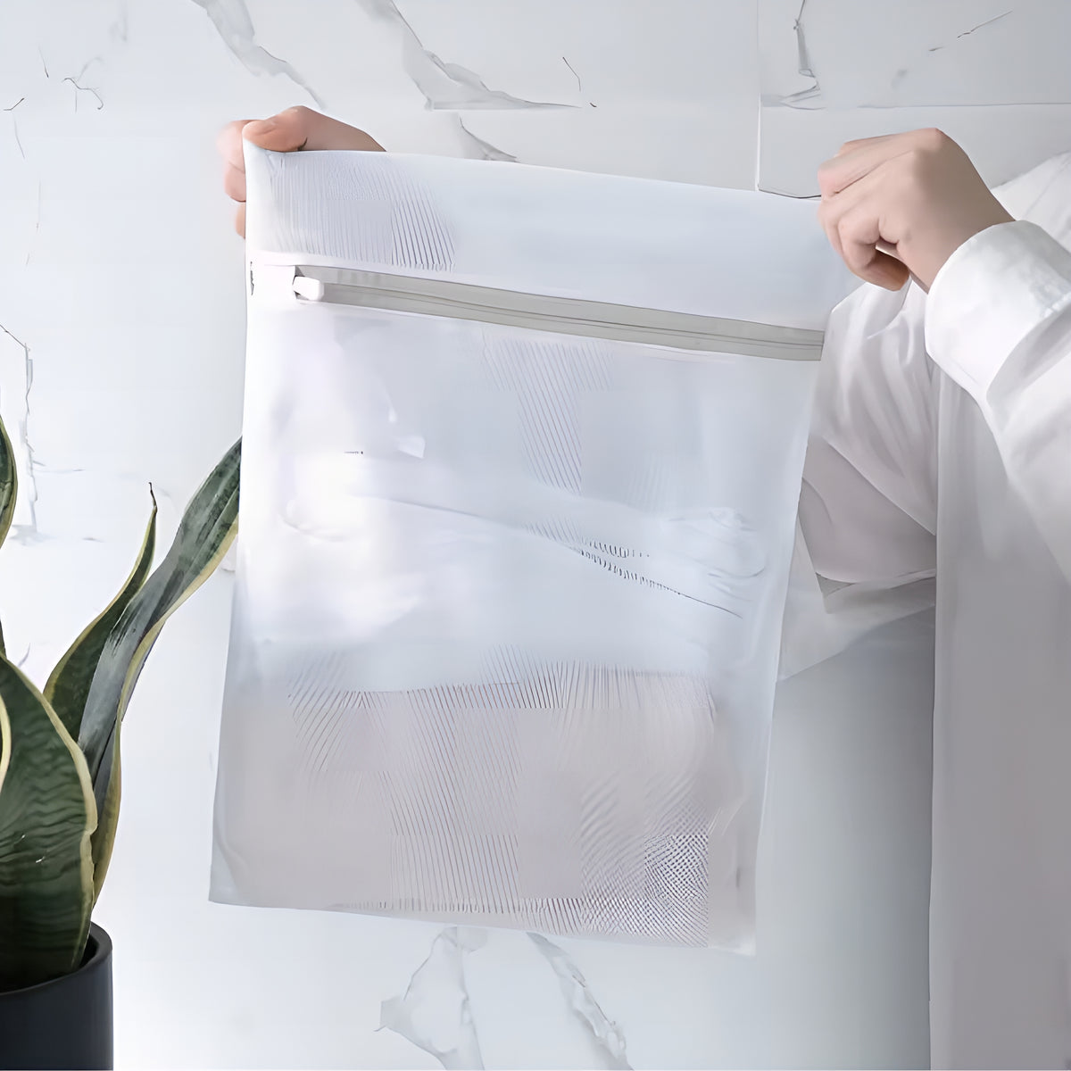 WashGuard™ – Bolsa Premium para Lavagem de Roupas Delicadas