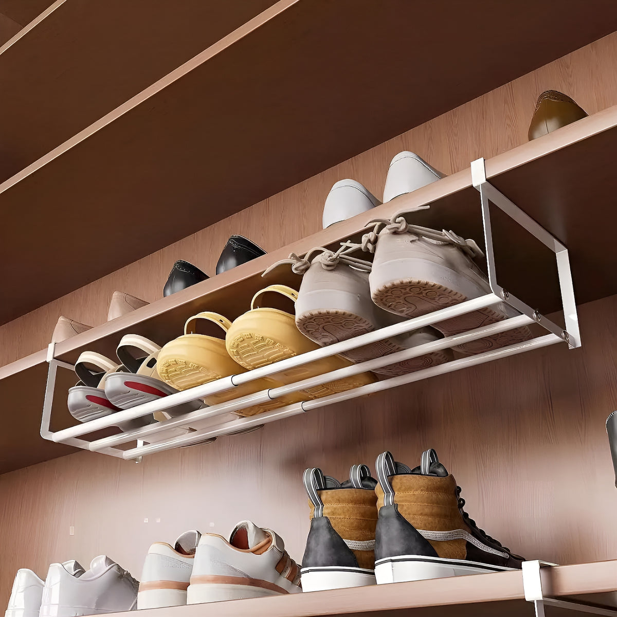 ShoeLift™ – Organizador Ajustável Premium para Calçados