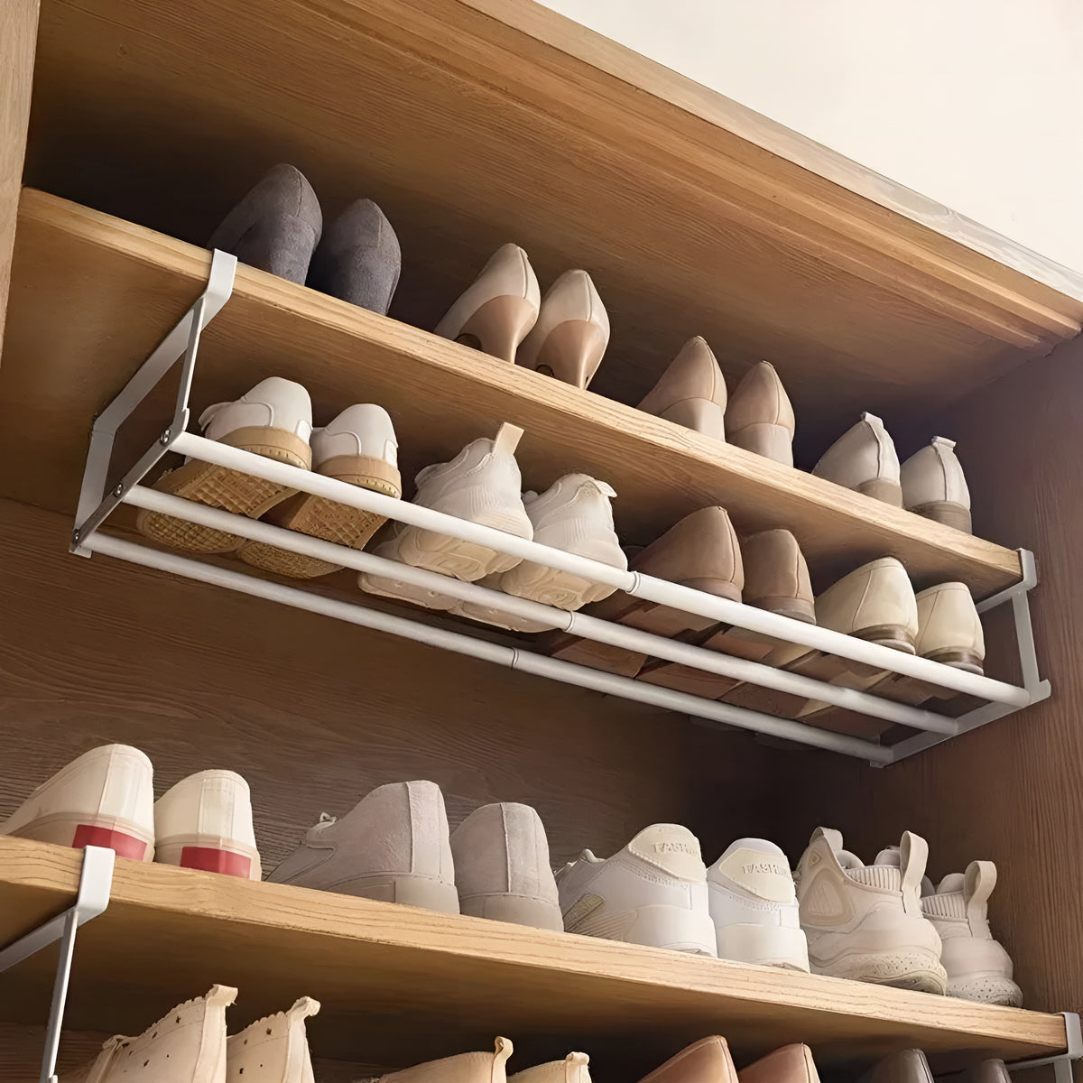 ShoeLift™ – Organizador Ajustável Premium para Calçados