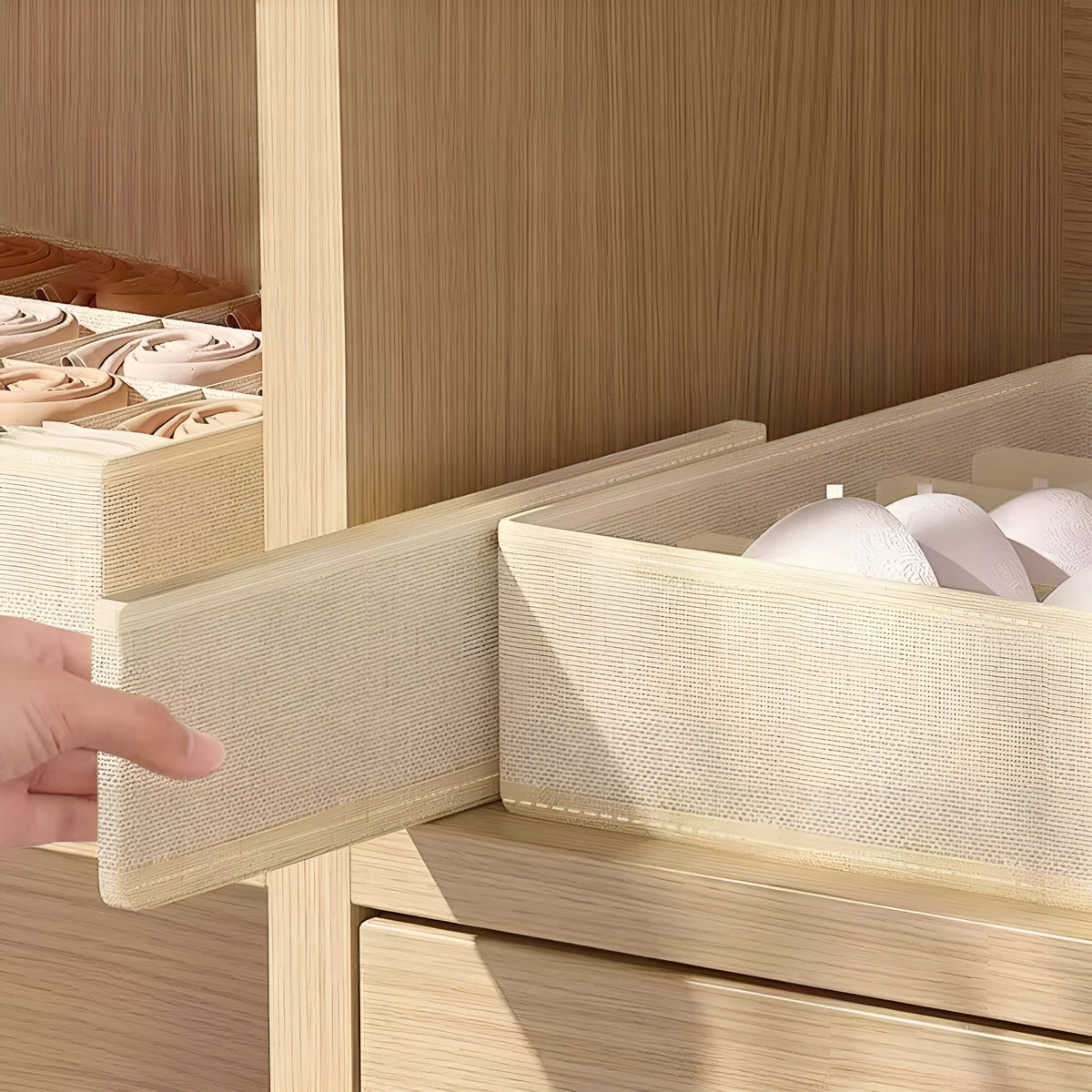 DrawerGrid™ Bra & Underwear – Colmeia Organizadora Premium para Gavetas