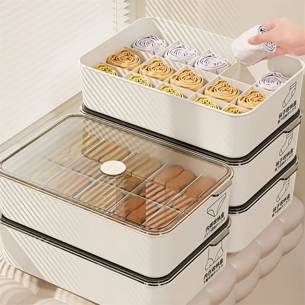DrawerGrid™ – Colmeia Organizadora Premium para Gavetas