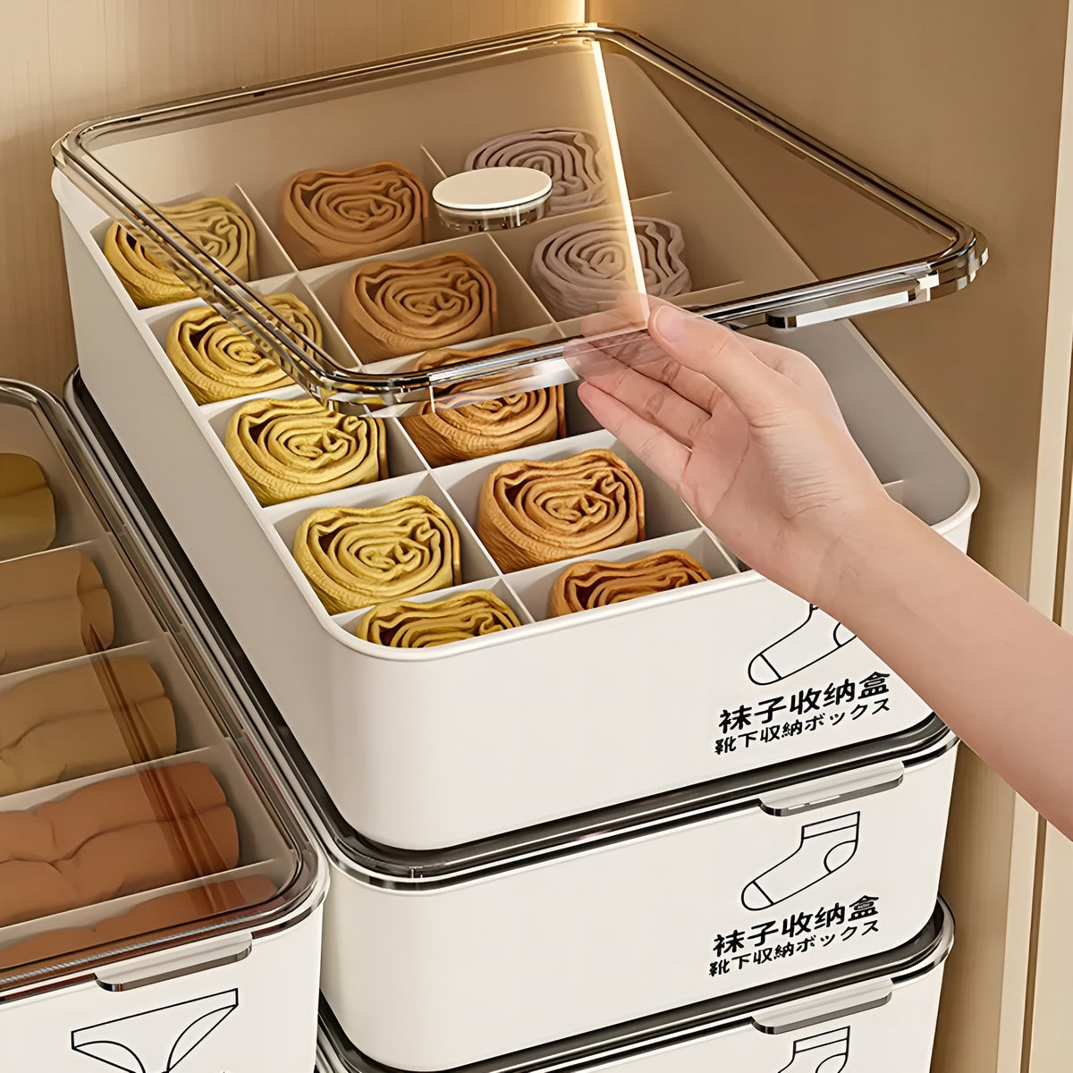 DrawerGrid™ – Colmeia Organizadora Premium para Gavetas