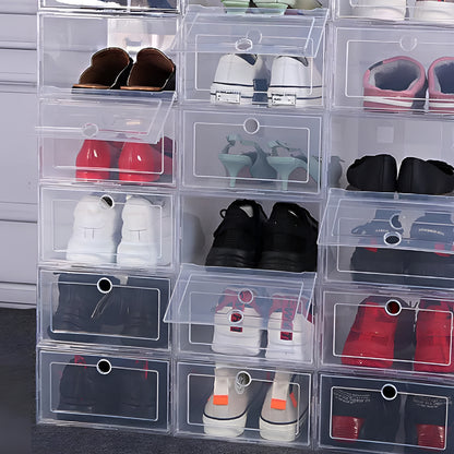 ShoeVault™ – Caixa Premium Transparente para Calçados