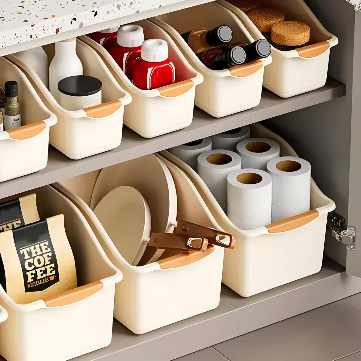 SinkRoll™ – Organizador Premium com Rodinhas para Área da Pia