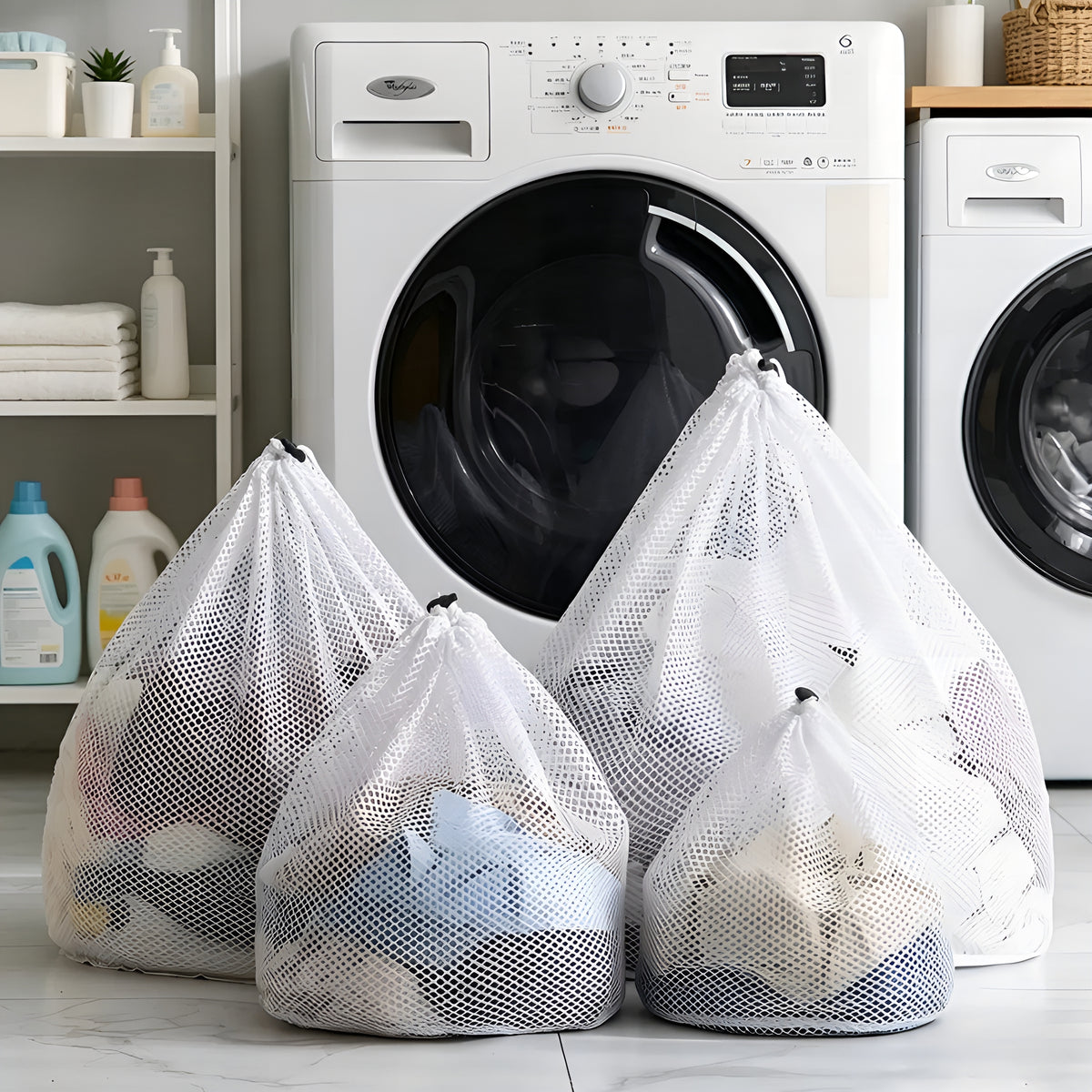 WashGuard™ – Bolsa Premium para Lavagem de Roupas Delicadas