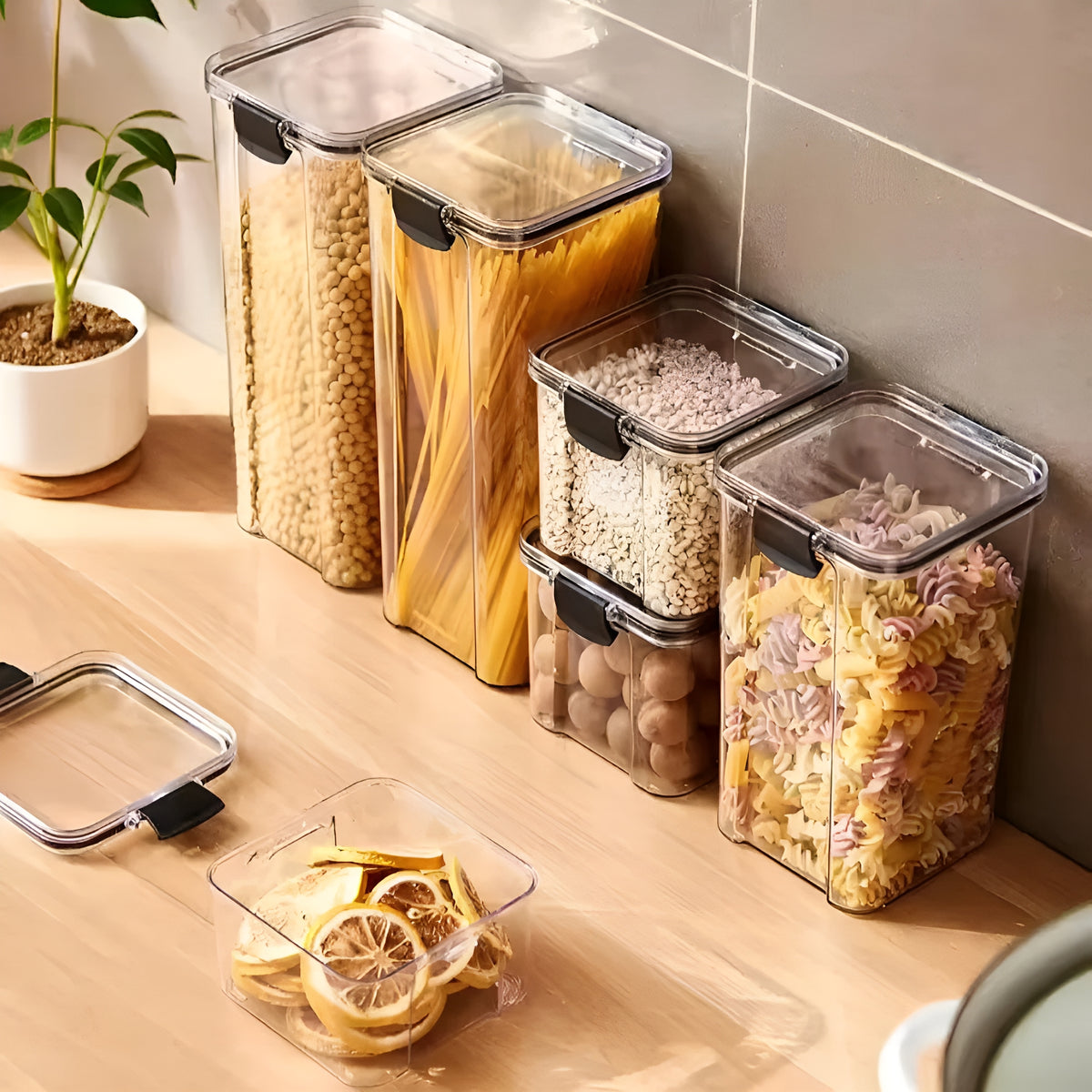 FreshVault™ – Potes Herméticos para Mantimentos