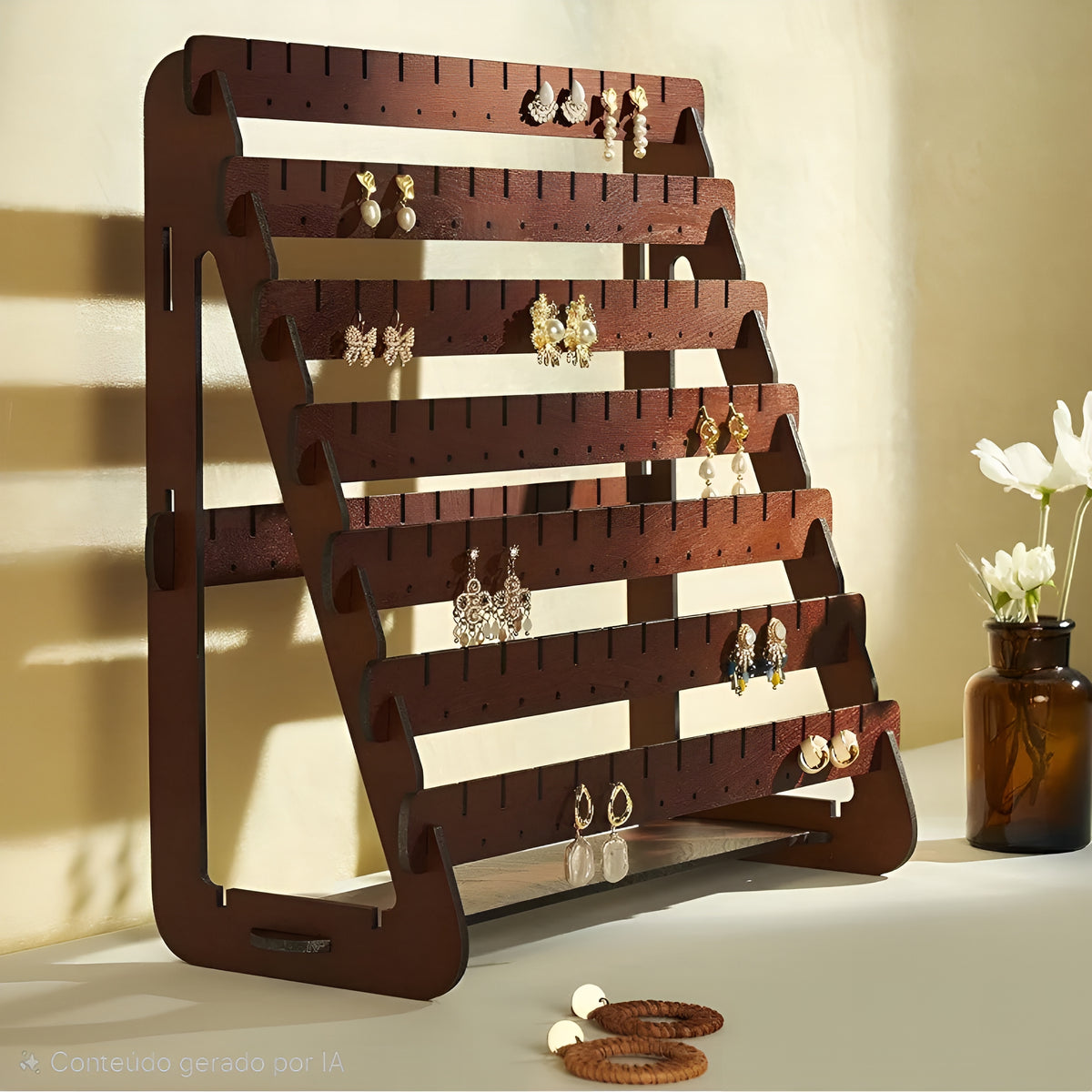 JewelryStand™ – Expositor Premium para Joias e Brincos