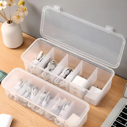 CableVault™ – Organizador Premium para Cabos e Acessórios