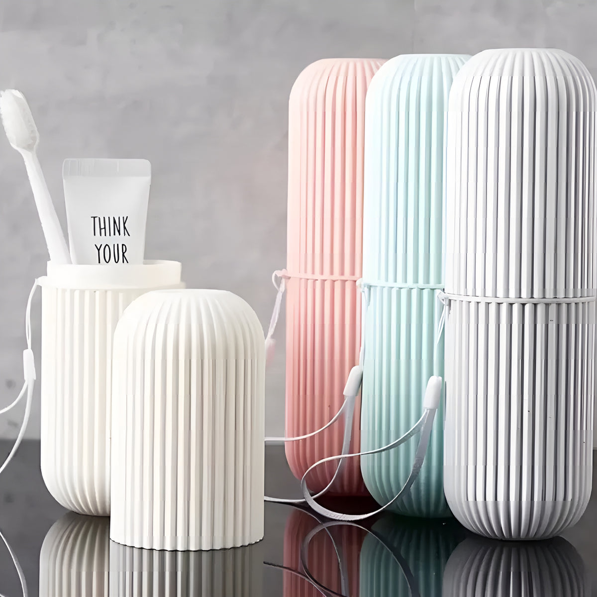 TravelBrush™ – Kit Premium de Higiene Bucal para Viagem