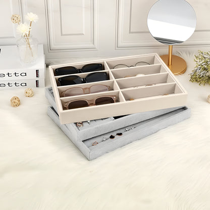 VelvetTray™ – Bandeja Organizadora Premium para Joias e Relógios