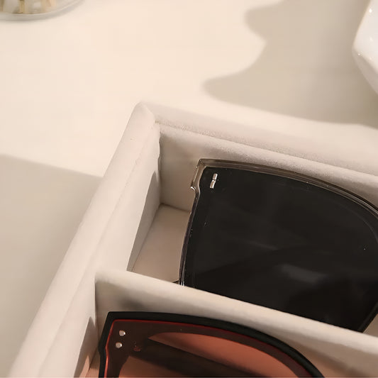 VelvetTray™ – Bandeja Organizadora Premium para Joias e Relógios