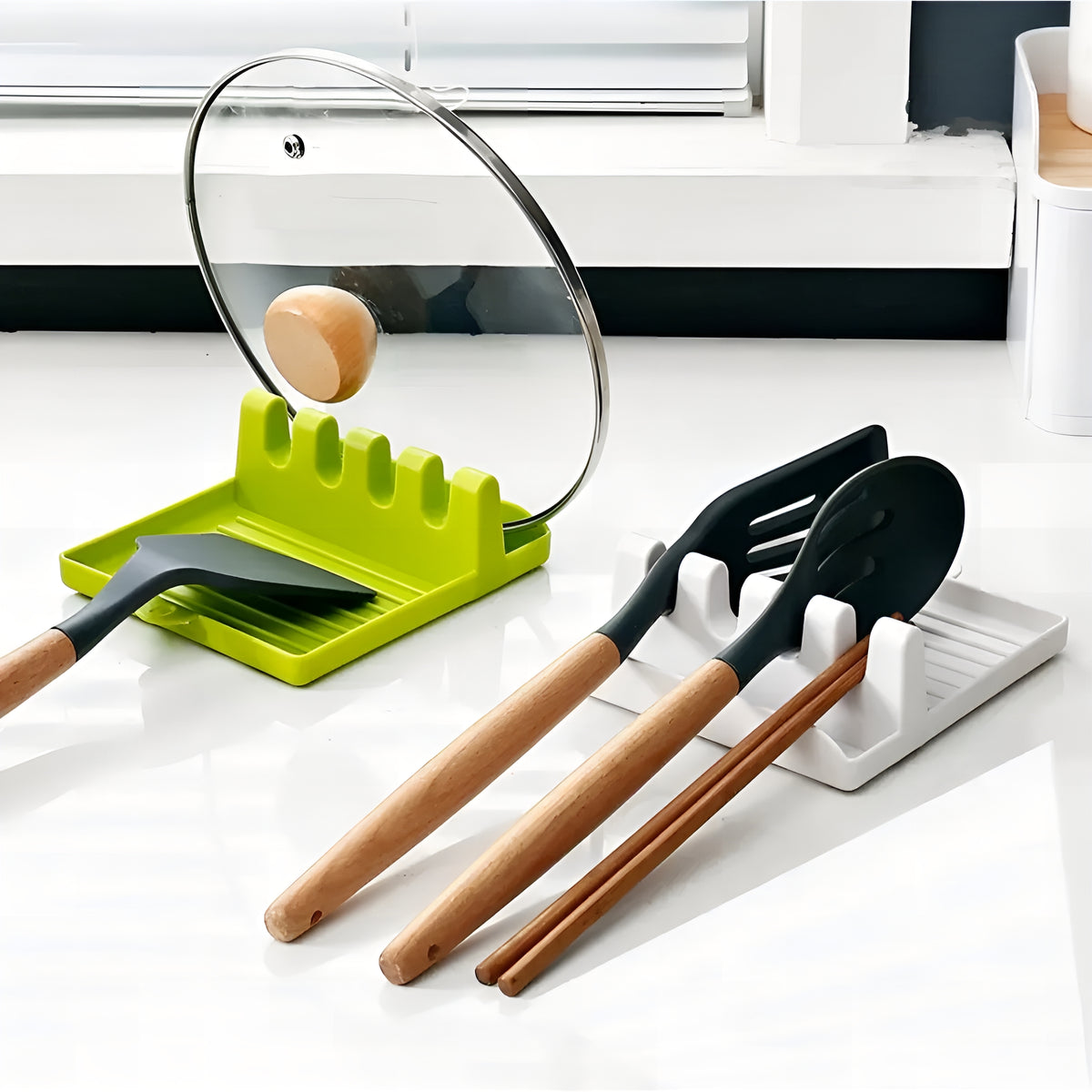 SpoonDock™ – Descanso Premium para Utensílios de Cozinha