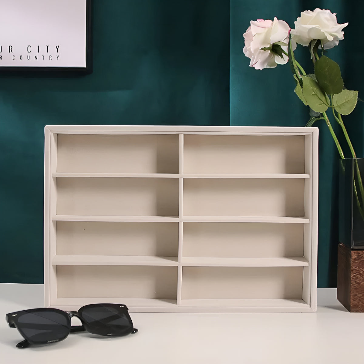 VelvetTray™ – Bandeja Organizadora Premium para Joias e Relógios