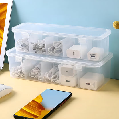 CableVault™ – Organizador Premium para Cabos e Acessórios
