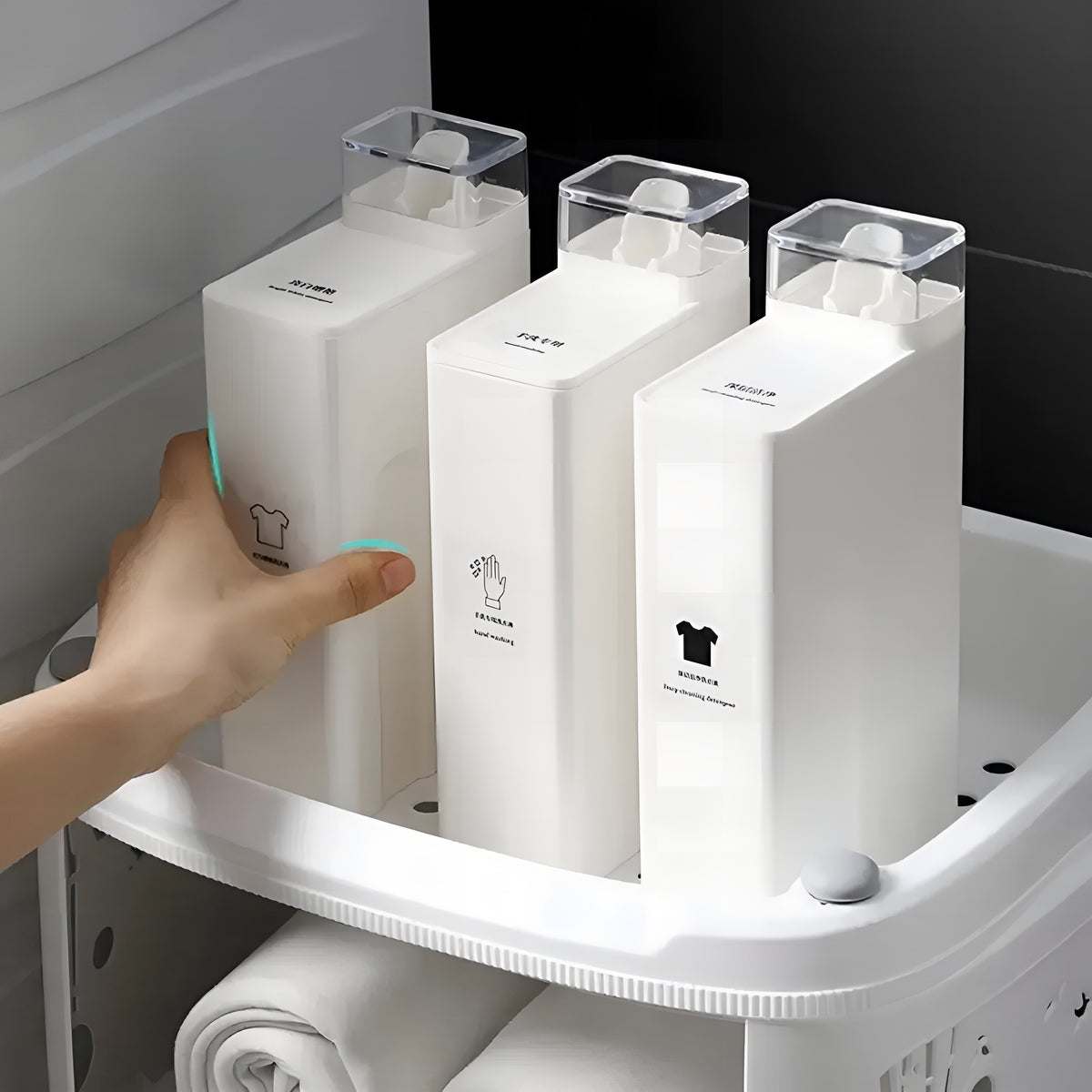 LaundryBottle™ – Frasco Organizador Premium para Lavanderia