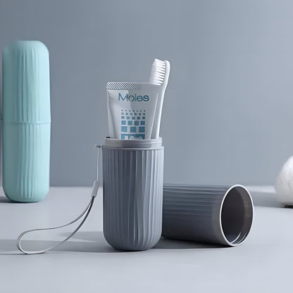 TravelBrush™ – Kit Premium de Higiene Bucal para Viagem