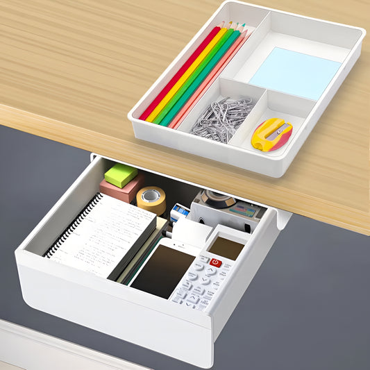 DeskDrawer™ – Gaveta Oculta Premium para Mesa