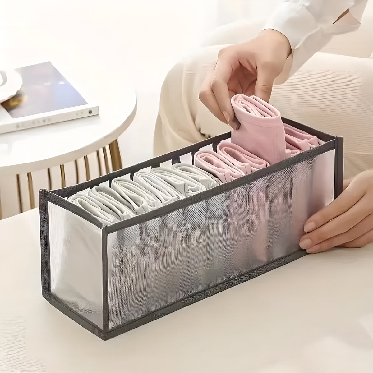 DrawerGrid™ 30 Slots – Colmeia Organizadora Premium para Gavetas