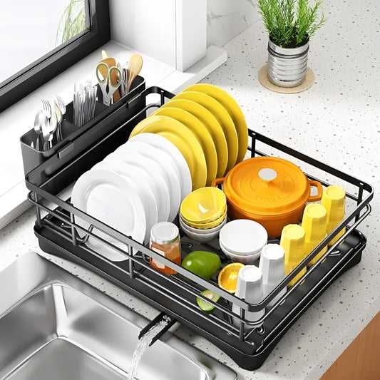 DryStation™ – Escorredor Premium de Louças com Drenagem