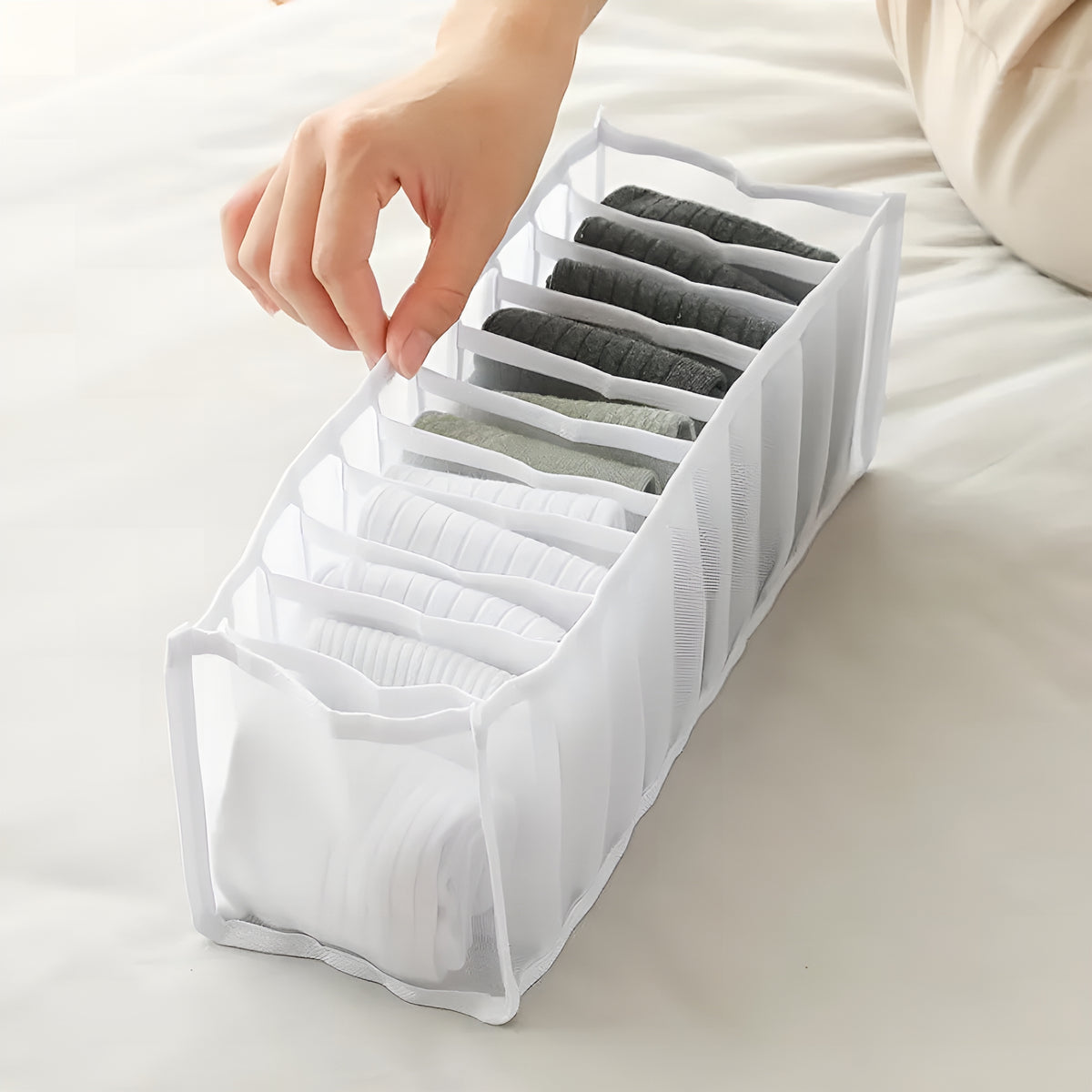 DrawerGrid™ 30 Slots – Colmeia Organizadora Premium para Gavetas