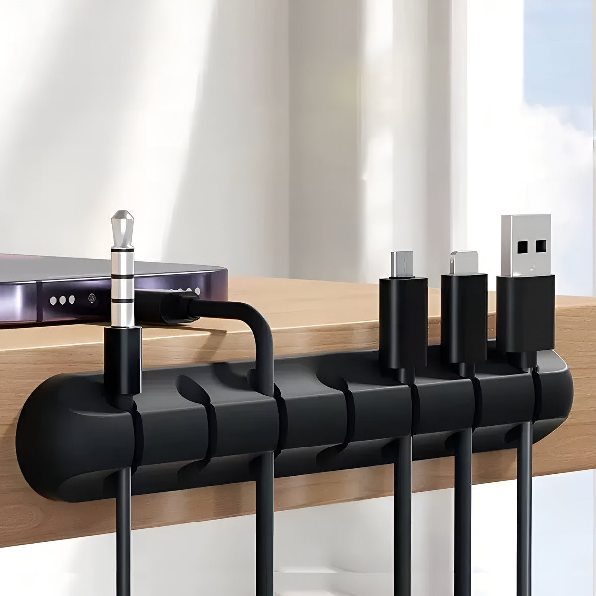 CableClip™ – Clip Adesivo Premium para Cabos
