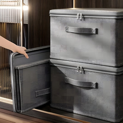 ClosetVault™ – Caixa Organizadora Premium com Zíper