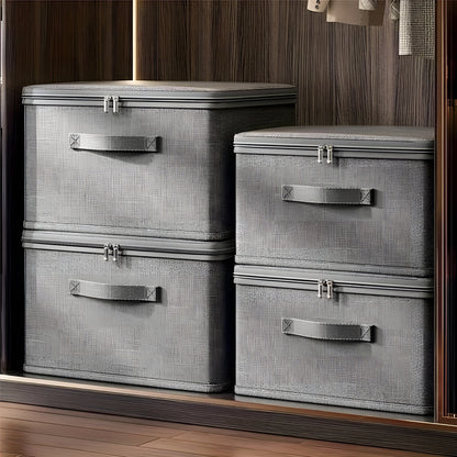 ClosetVault™ – Caixa Organizadora Premium com Zíper