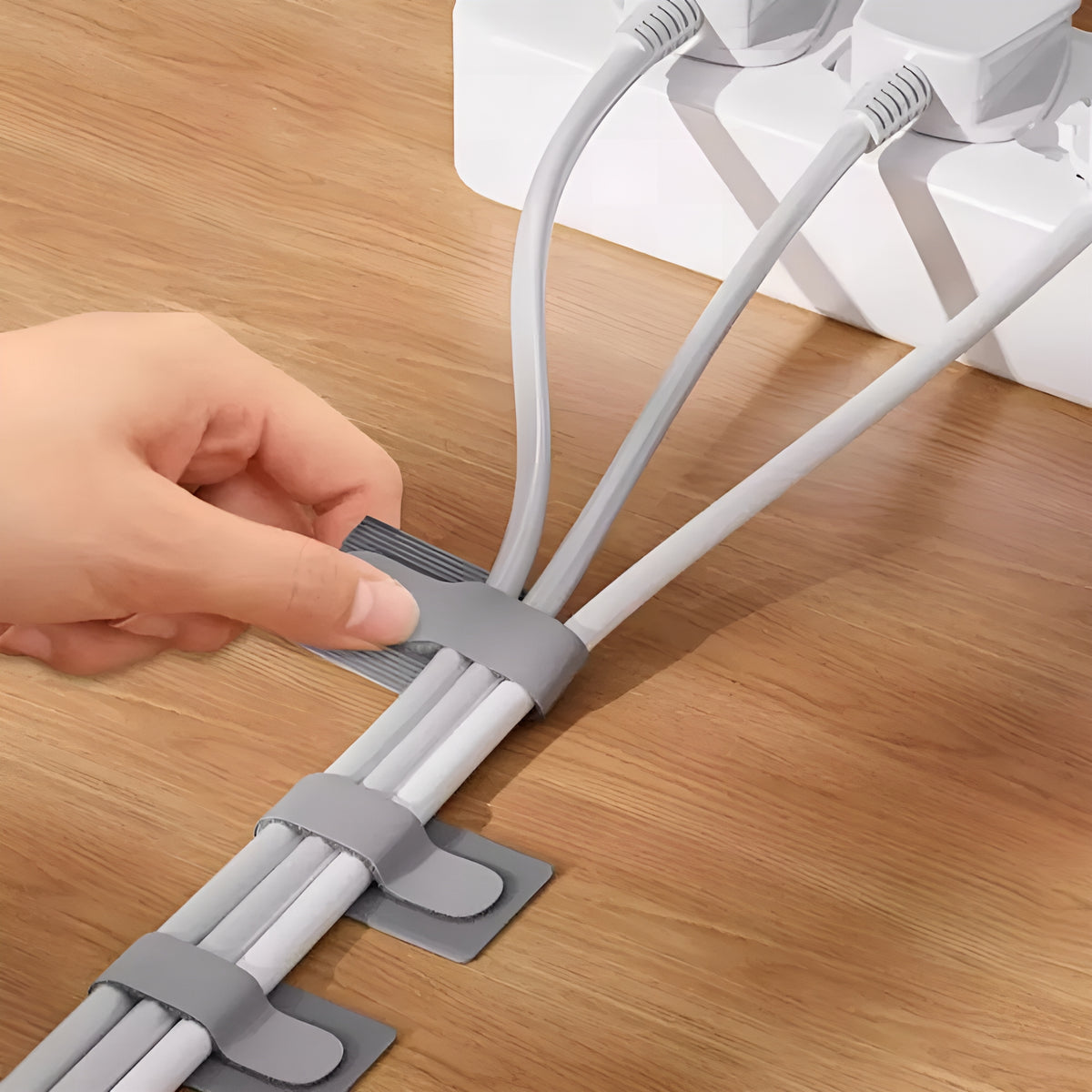 CableStrap™ – Organizador Reutilizável Premium para Cabos