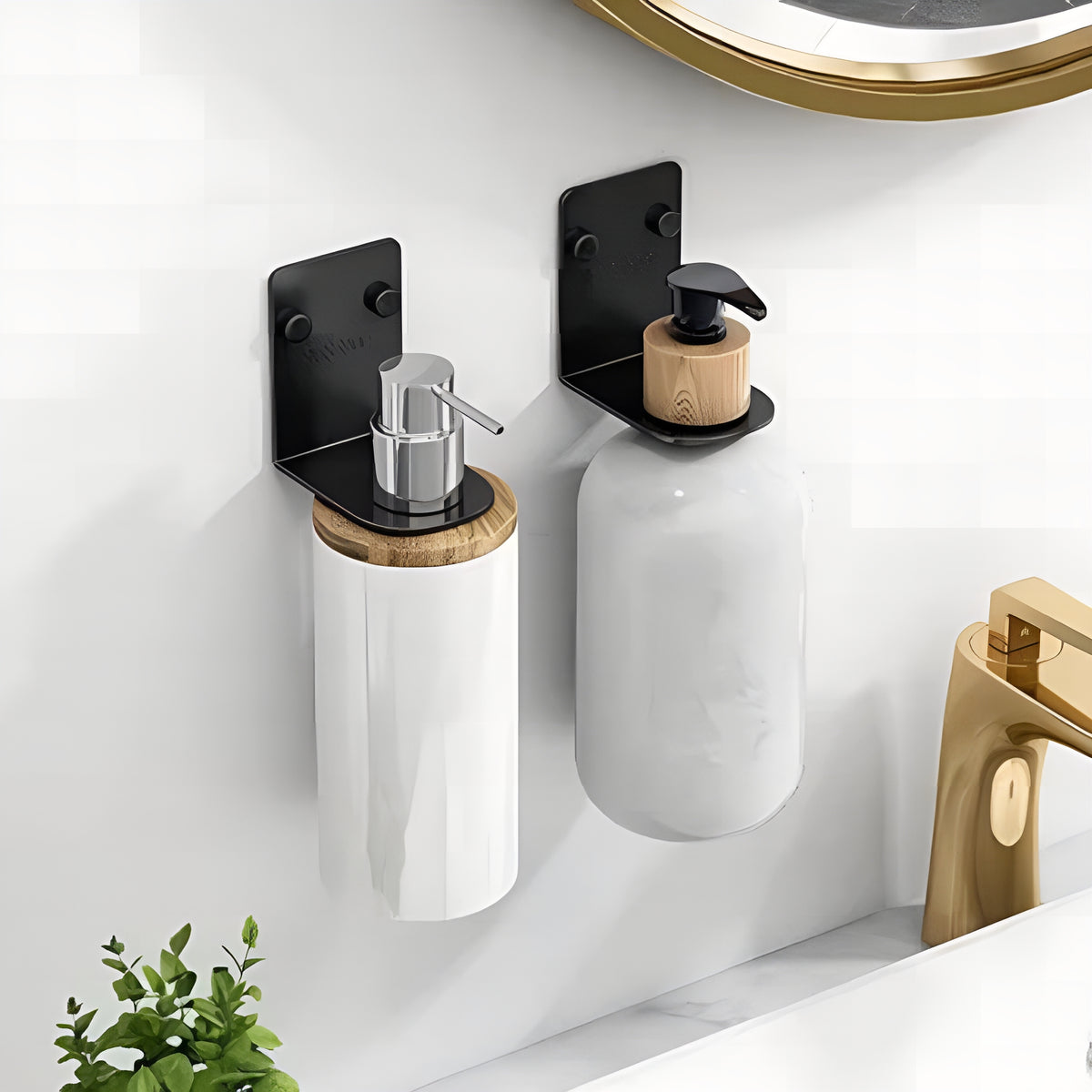 SoapDock™ – Suporte Premium para Dispenser de Sabonete