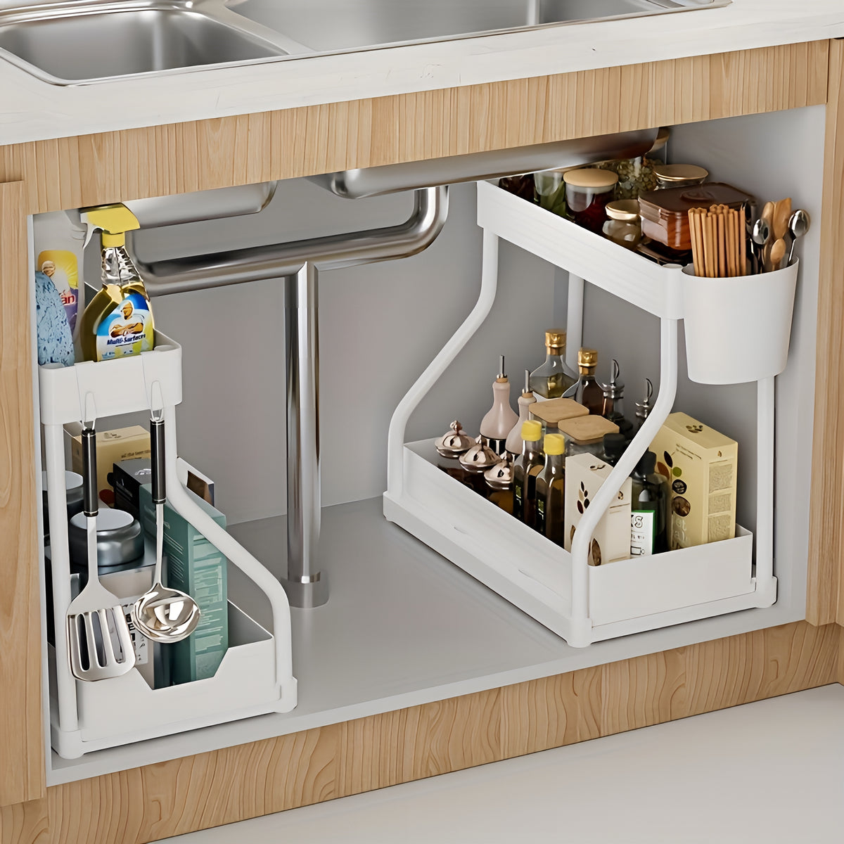 UnderBox™ – Organizador Deslizante Premium para Pia