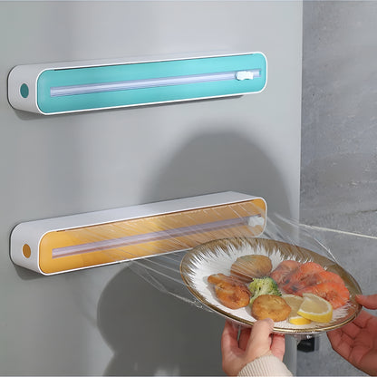 WrapDock™ – Dispenser para Filmes de Cozinha