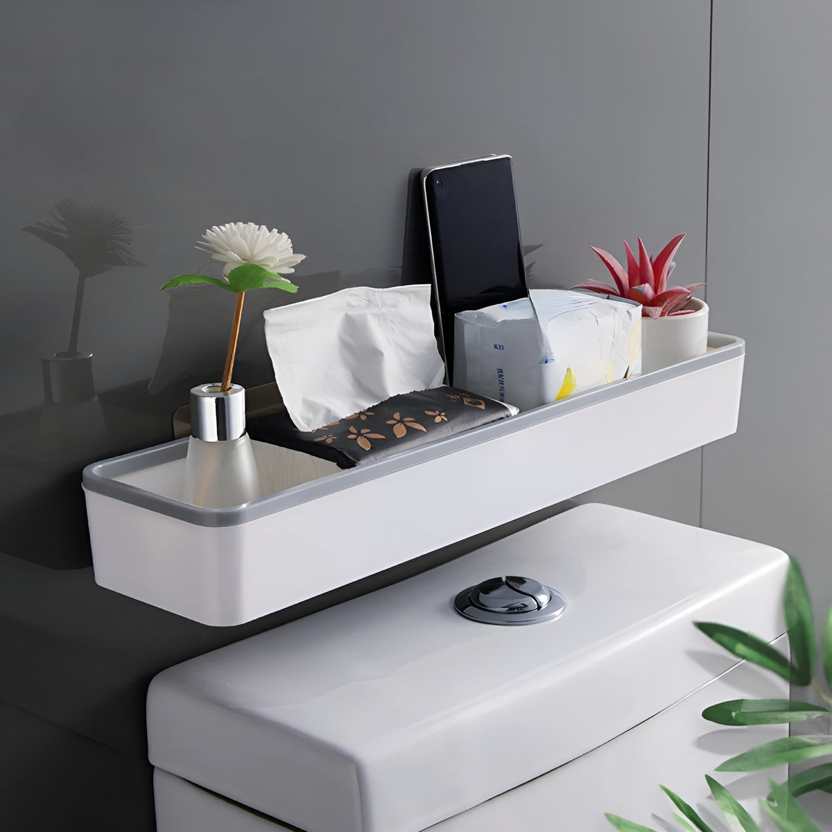 ToiletRack™ – Organizador Premium para Espaço Sobre o Vaso