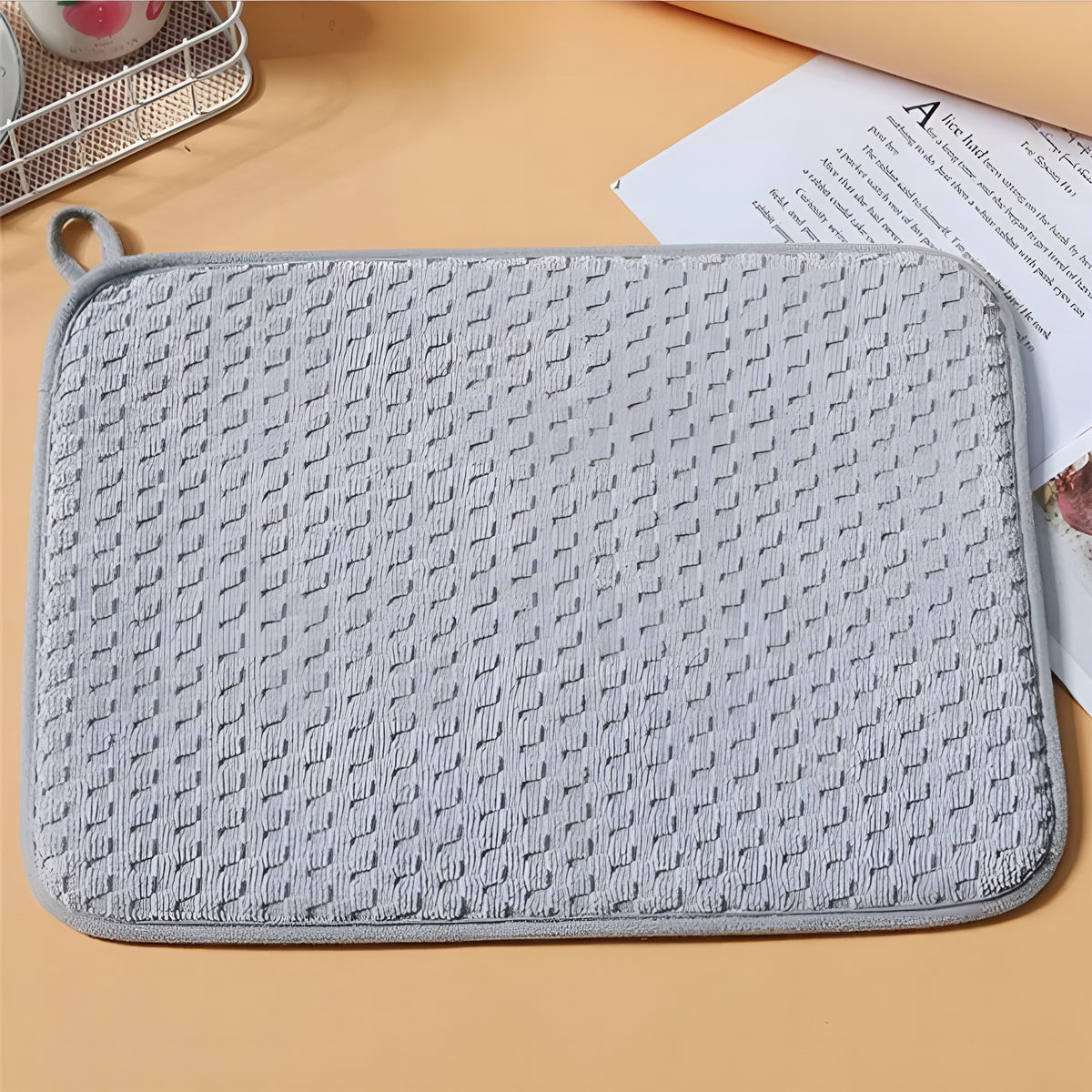 DryMat™ – Tapete Absorvente Premium para Secagem de Louças