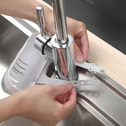 SinkDock™ – Organizador de Pia com Drenagem Inteligente