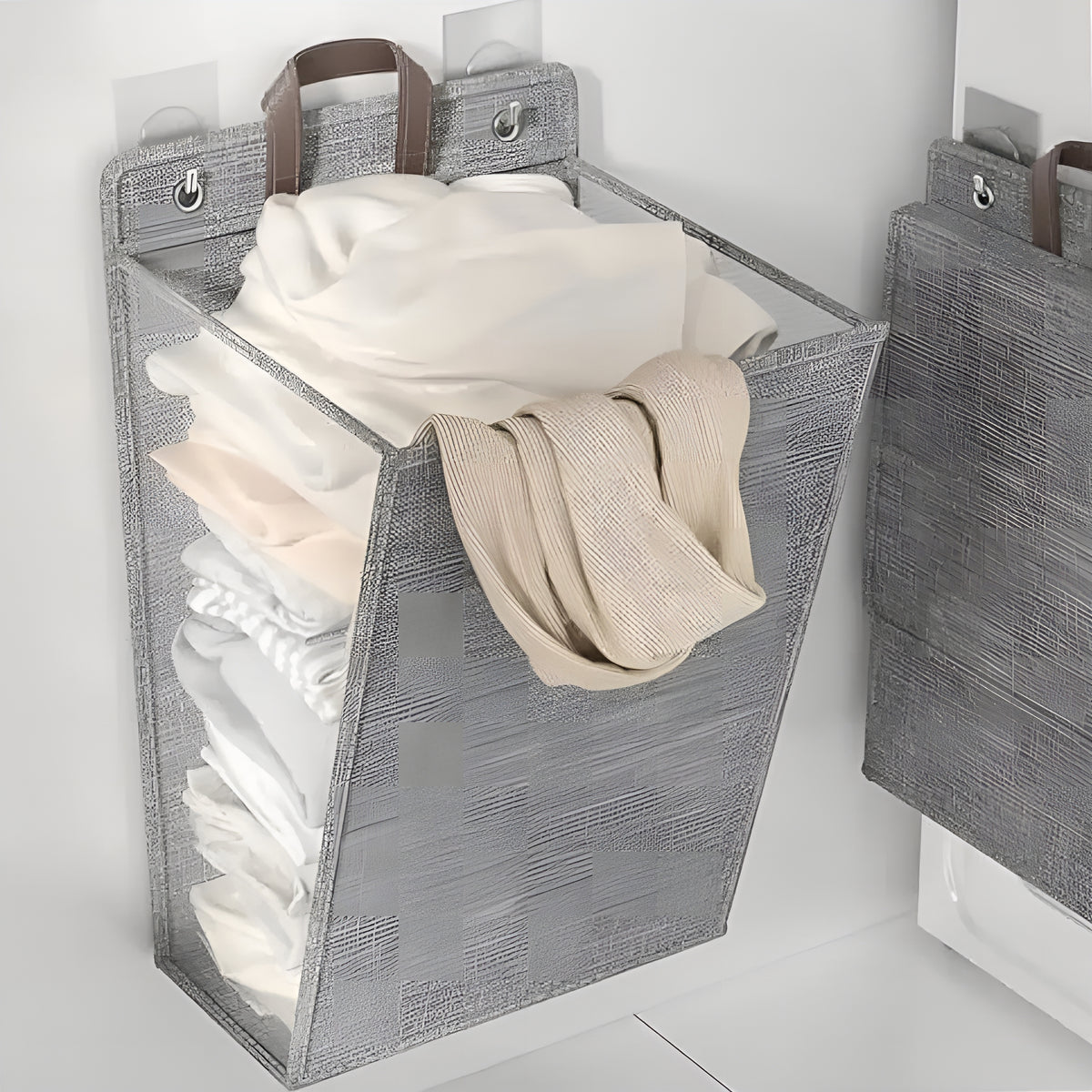 WallHamper™ – Cesto Dobrável de Parede para Roupas