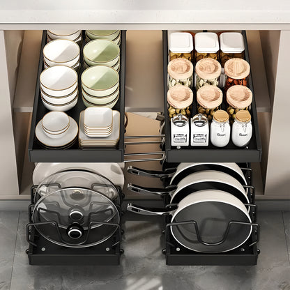 SlideRack™ – Organizador Deslizante Premium para Armários
