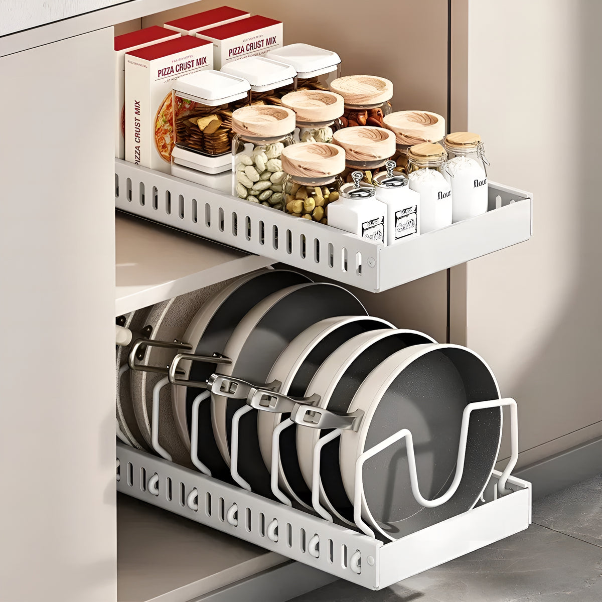 SlideRack™ – Organizador Deslizante Premium para Armários