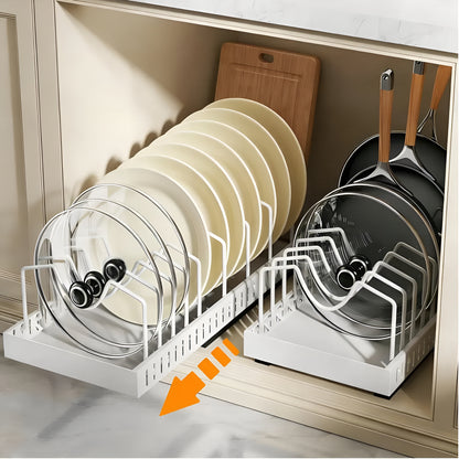 SlideRack™ – Organizador Deslizante Premium para Armários
