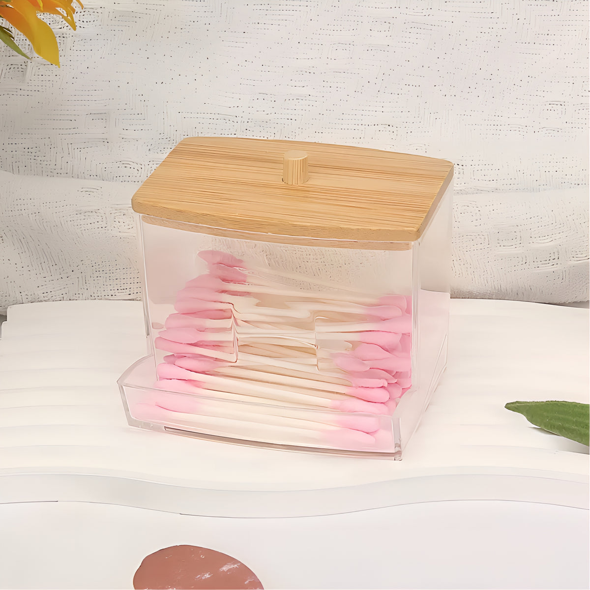 CottonDock™ – Dispenser Premium para Cotonetes