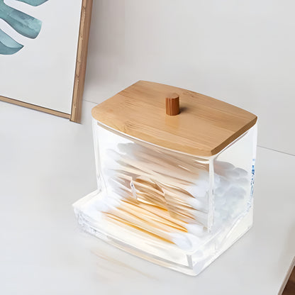 CottonDock™ – Dispenser Premium para Cotonetes