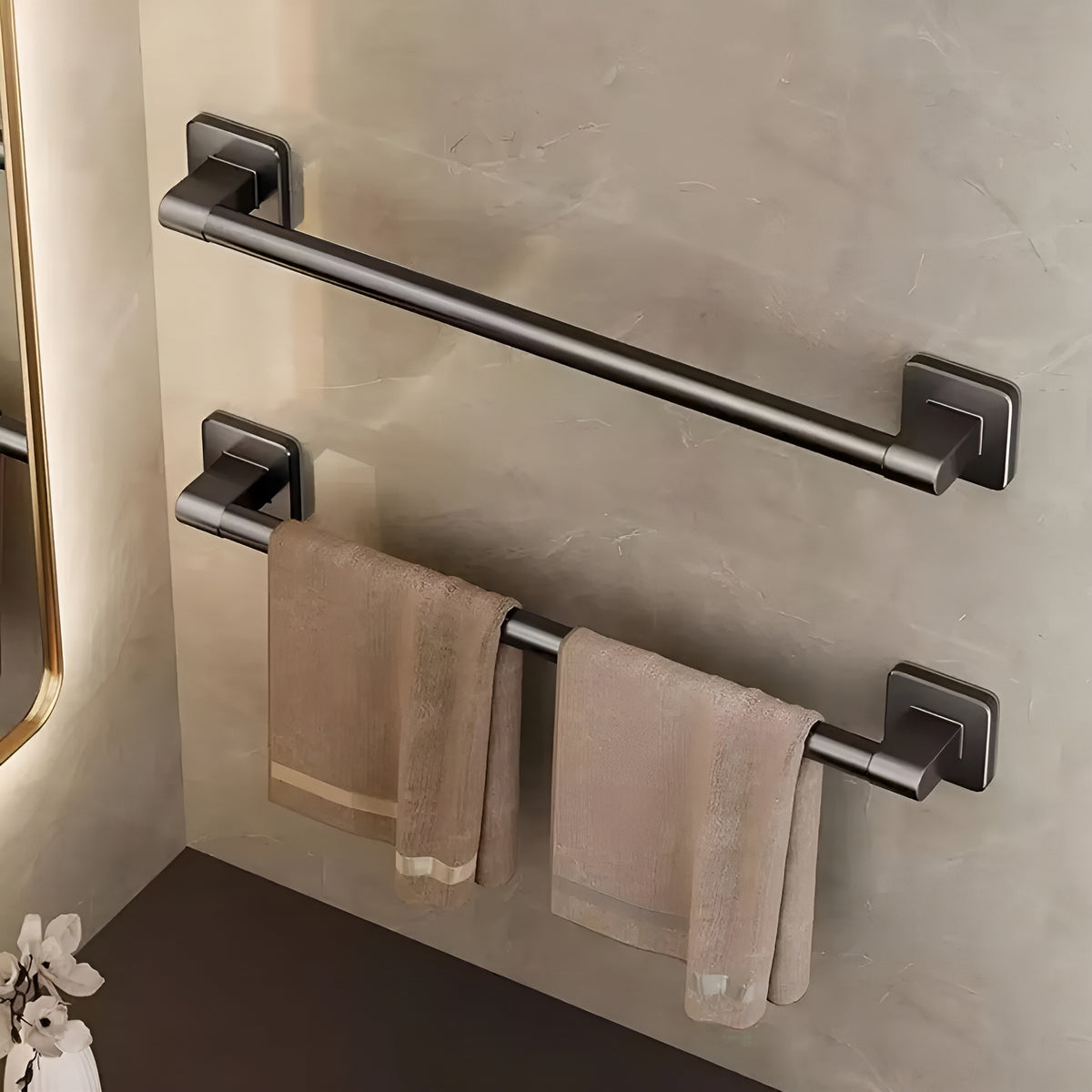 TowelRail™ – Barra Premium para Toalhas sem Furos