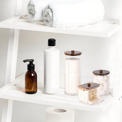 CottonJar™ – Potes Organizadores Premium para Banheiro