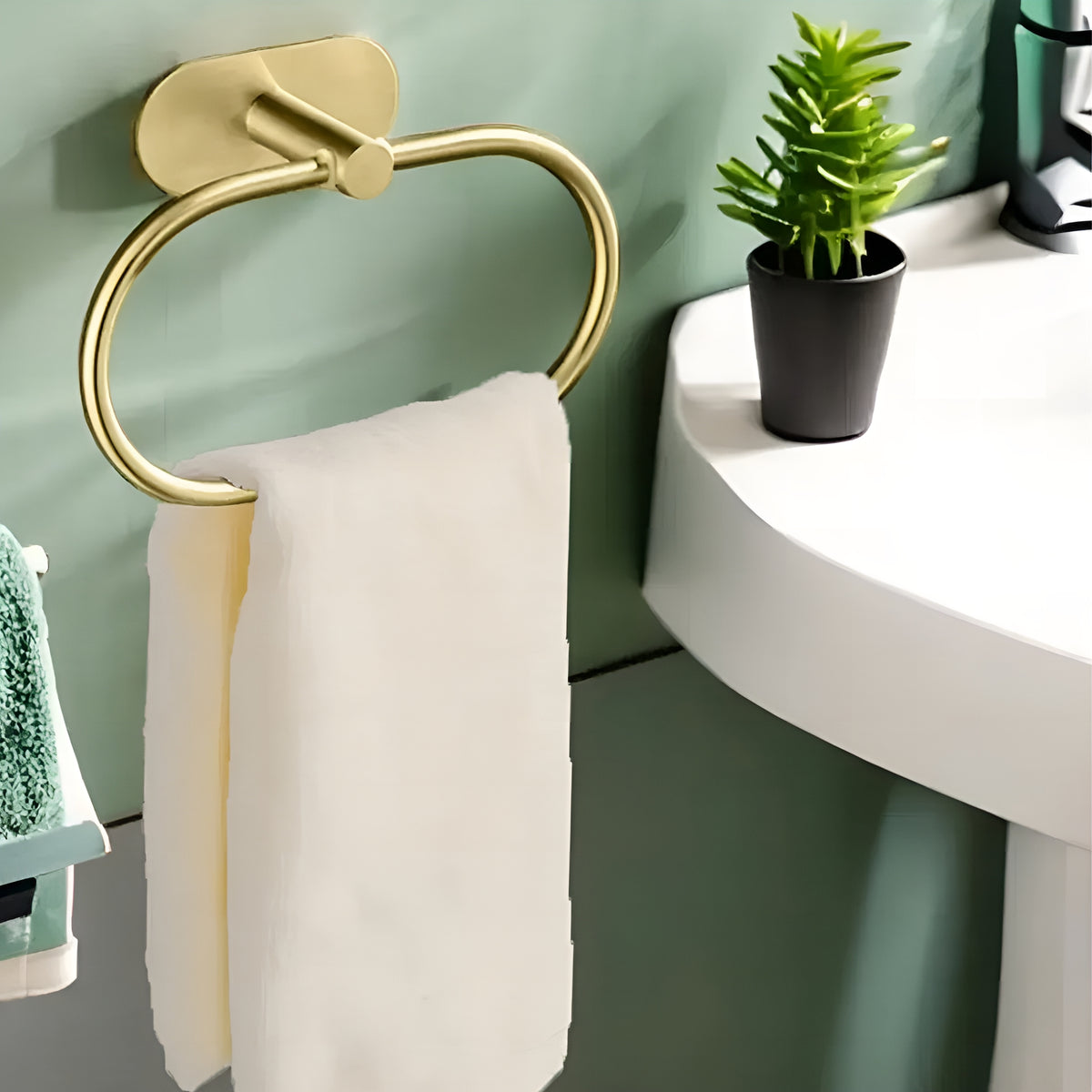 TowelBar™ – Porta-Toalhas Premium em Aço Inox